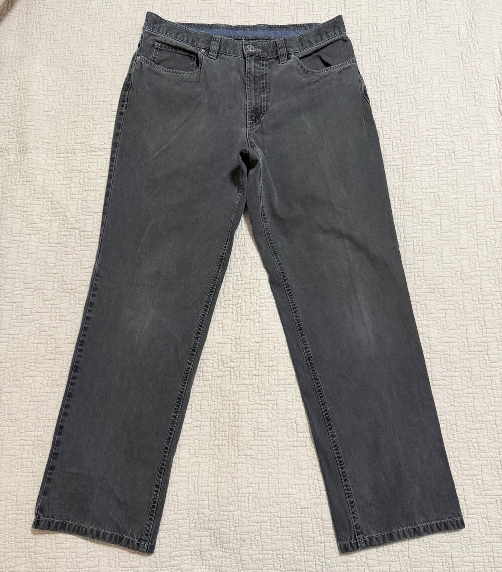 Hiltl John-I Straight Fit Pants Gray Men's 34x29